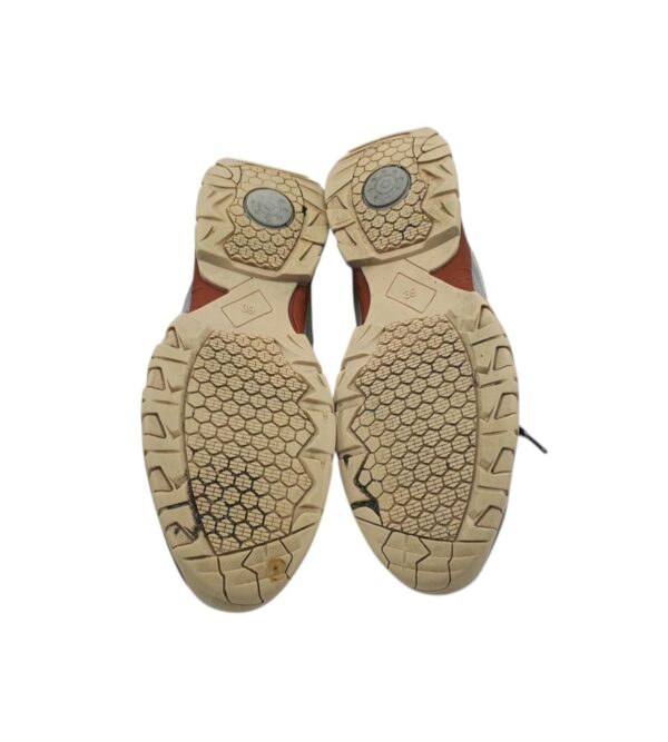 Adidasi dama Crane 39, material textil, piele intoarsa, gri, waterproof - imagine 5