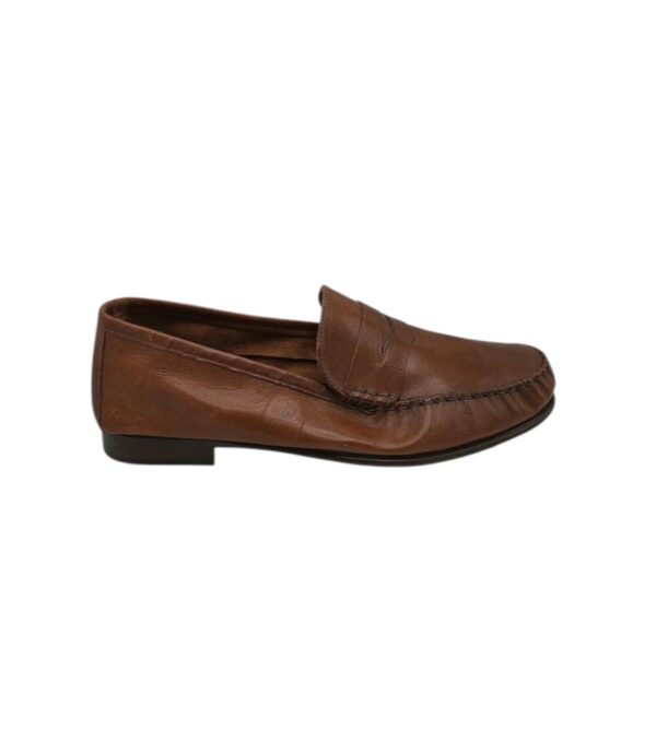 Mocasini barbati L'artigiano 46, piele, maro - imagine 1