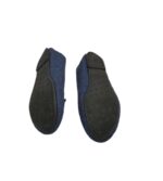 Balerini dama Lilly 40, material textil, bleumarin - imagine 5
