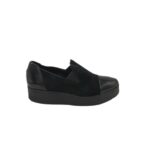 Pantofi dama 5th Avenue 39, piele, piele intoarsa, negru