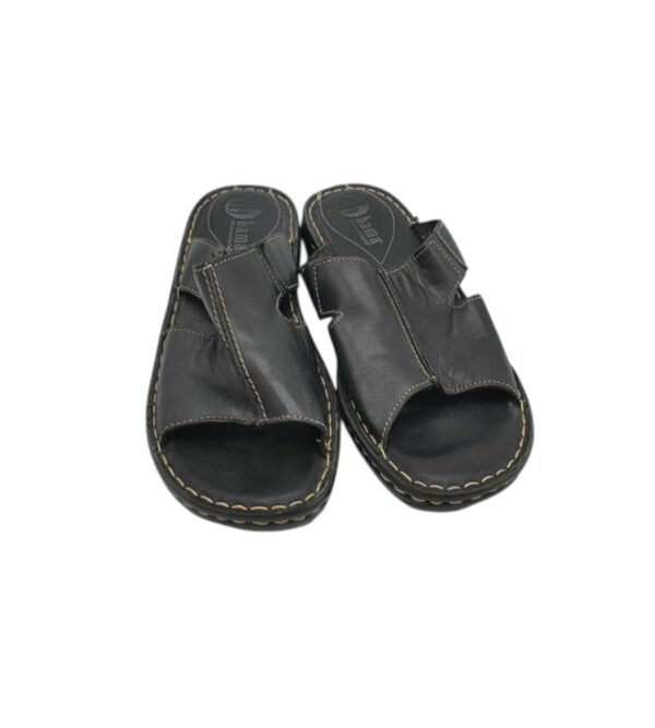 Saboti dama Bama 38, piele, negru - imagine 3