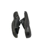 Saboti dama Bama 38, piele, negru - imagine 4