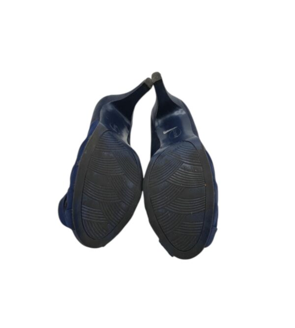 Pantofi dama Graceland 38, material textil, bleumarin - imagine 5
