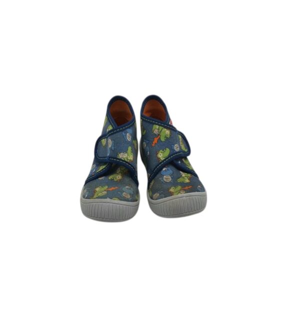 Incaltaminte de interior Superfit 23, material textil, albastru - imagine 3