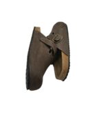 Saboti barbati Supersoft 46, imitatie de piele, bej - imagine 4