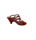 Sandale dama New Look 37, material textil, rosu