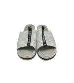 Saboti dama Tendenz 38, piele, alb - imagine 3