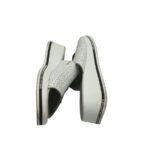 Saboti dama Tendenz 38, piele, alb - imagine 4
