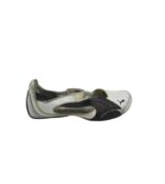 Sandale dama Puma 37, piele, alb negru