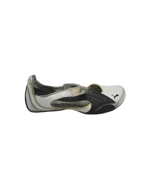 Sandale dama Puma 37, piele, alb negru - imagine 1