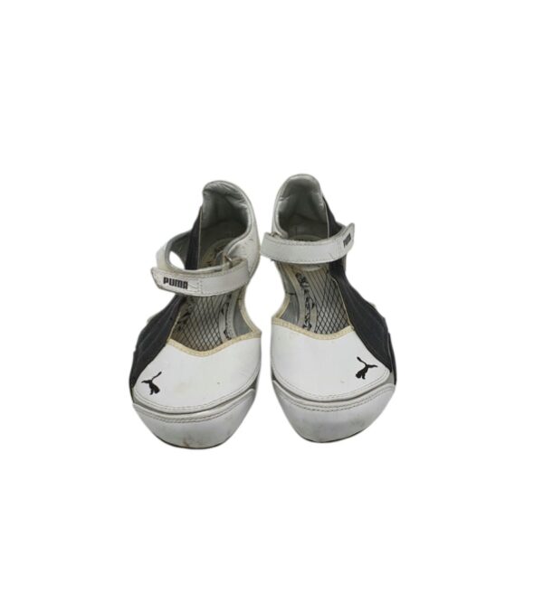 Sandale dama Puma 37, piele, alb negru - imagine 3