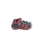 Sandale  copii Fila 22, imitatie de piele, material textil, roz