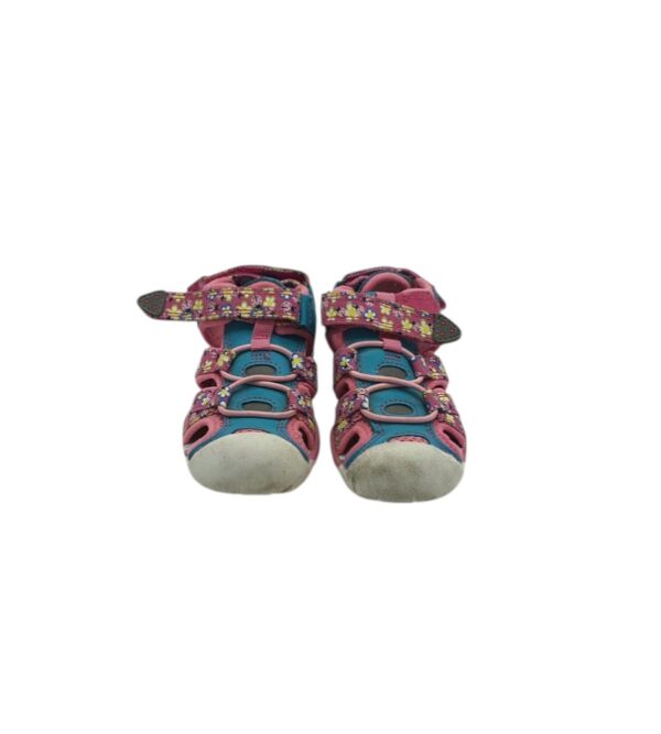 Sandale  copii Fila 22, imitatie de piele, material textil, roz - imagine 3