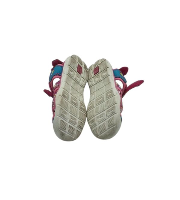 Sandale  copii Fila 22, imitatie de piele, material textil, roz - imagine 5