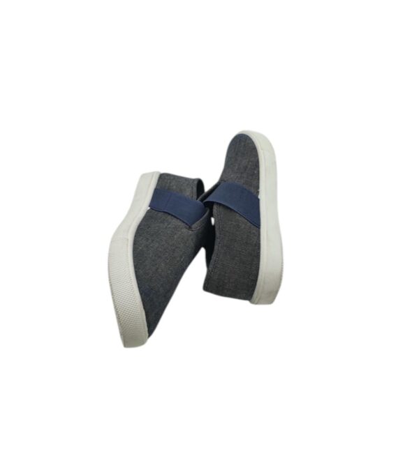 Espadrile copii 30, material textil, gri - imagine 4