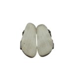 Sandale copii 25, imitatie de piele, gri - imagine 5
