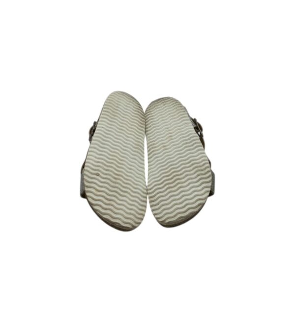 Sandale copii 25, imitatie de piele, gri - imagine 5
