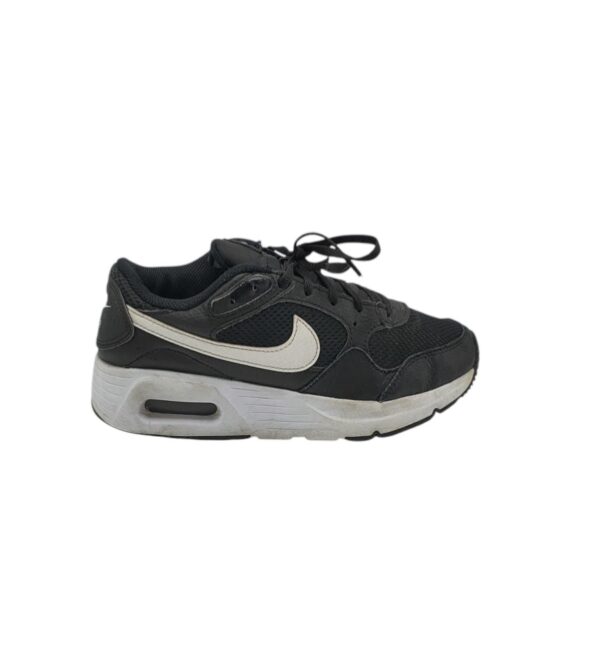 Adidasi dama Nike 39,  piele, material textil, negru - imagine 1