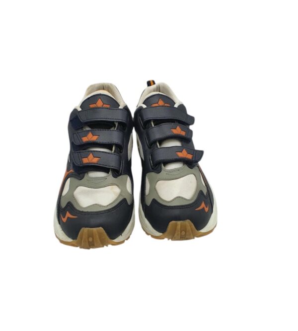 Adidasi barbati Lico 40, imitatie de piele, materiale, alb gri - imagine 3