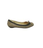 Balerini dama Buffalo 36, piele intoarsa, bej