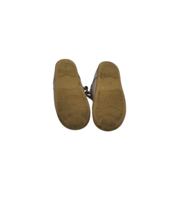 Sandale copii Angulus 24, piele, bej - imagine 5
