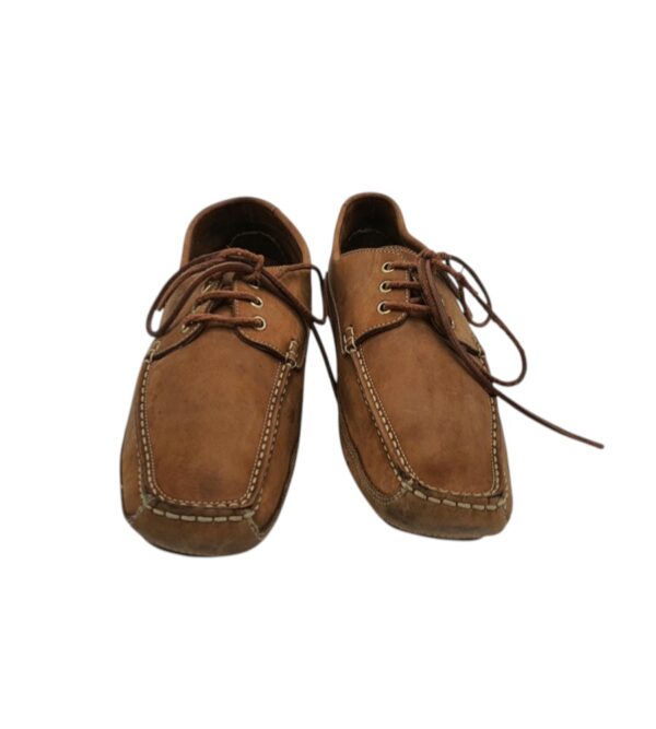 Mocasini barbati Breaking 44, piele, maro - imagine 3