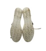 Sandale dama Perla 39, imitatie de piele, gri - imagine 5