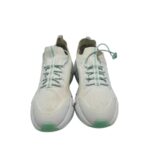 Adidasi dama Venice 40, material textil, alb verde - imagine 3