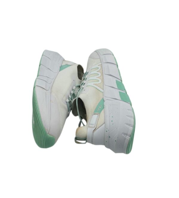 Adidasi dama Venice 40, material textil, alb verde - imagine 4