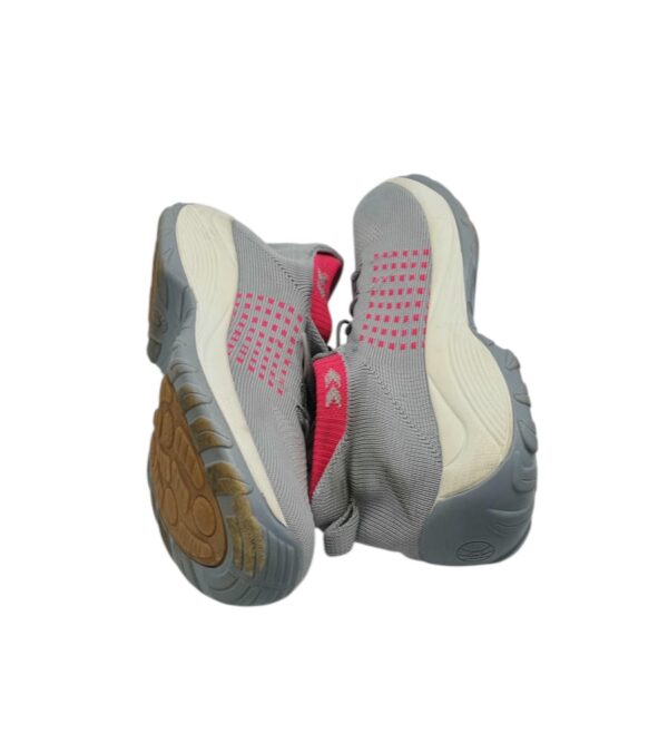 Adidasi dama Fashion 41, material textil, gri - imagine 4