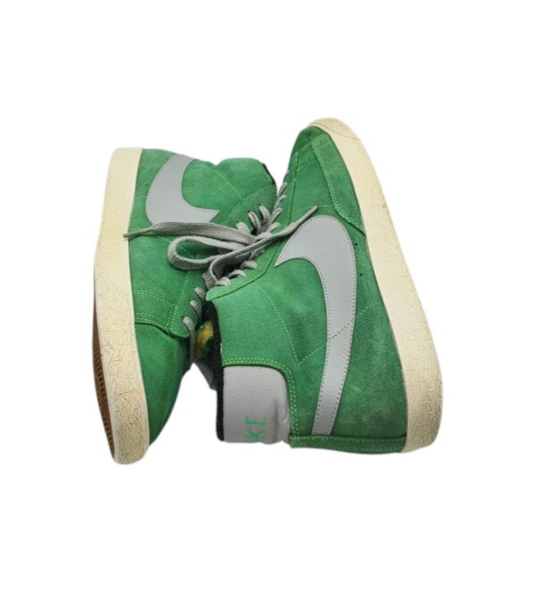 Adidasi barbati Nike 47, piele intoarsa, verde - imagine 4