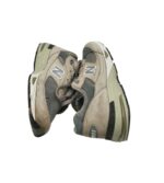 Adidasi dama New Balance 39, material textil, piele intoarsa, bej gri - imagine 4
