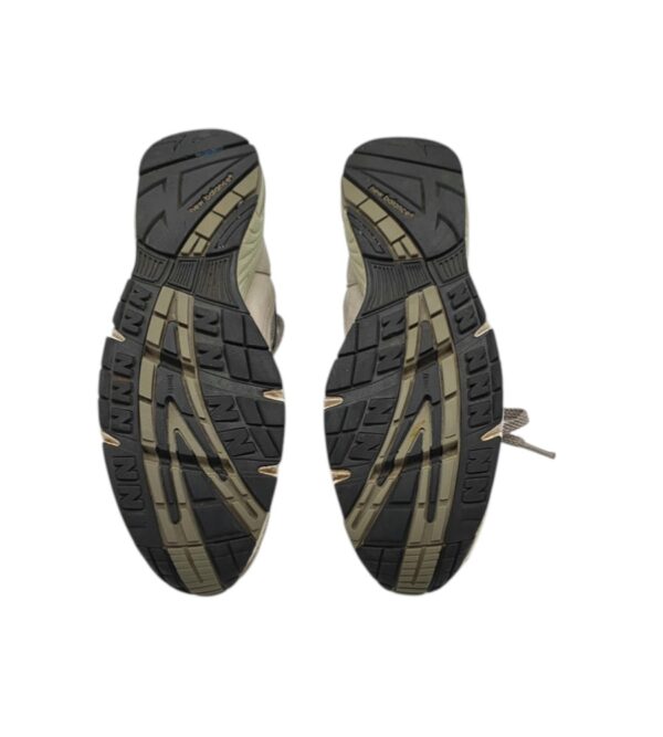 Adidasi dama New Balance 39, material textil, piele intoarsa, bej gri - imagine 5