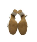Sandale dama New Look 39, imitatie de piele, alb - imagine 5