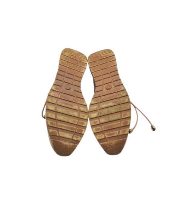 Adidasi dama 36, material textil, imitatie de piele, roz auriu - imagine 5