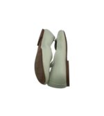 Balerini dama Next 38, piele, verde - imagine 4