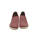 Espadrile dama Clarks 37, material textil, rosu alb - imagine 3
