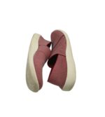 Espadrile dama Clarks 37, material textil, rosu alb - imagine 4