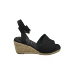 Sandale dama M&S 39, material textil, negru