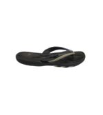 Slapi barbati Adidas 40, imitatie de piele, material textil, negru gri