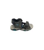 Sandale copii Sport 28, imitatie de piele, material textil, gri