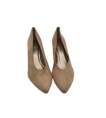 Pantofi dama Marco Tozzi 37, material textil, bej - imagine 3