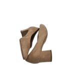 Pantofi dama Marco Tozzi 37, material textil, bej - imagine 4