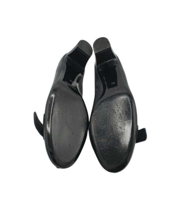 Pantofi dama Mauro 39, piele, negru - imagine 5