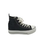 Tenisi dama 41, material textil, negru
