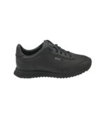 Adidasi barbati Hugo Boss 44 , piele, negru
