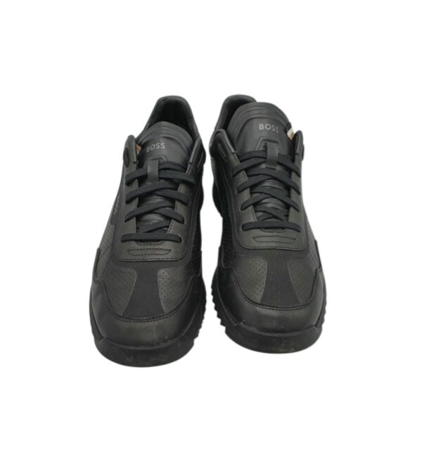 Adidasi barbati Hugo Boss 44 , piele, negru - imagine 3