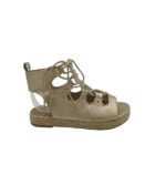 Sandale dama Primark 37, imitatie de piele, auriu