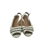Sandale dama Footglove 42, imitatie de piele, alb - imagine 3