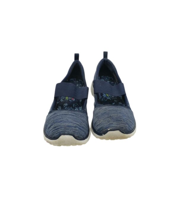 Espadrile dama Skechers 37, material textil, albastru - imagine 3